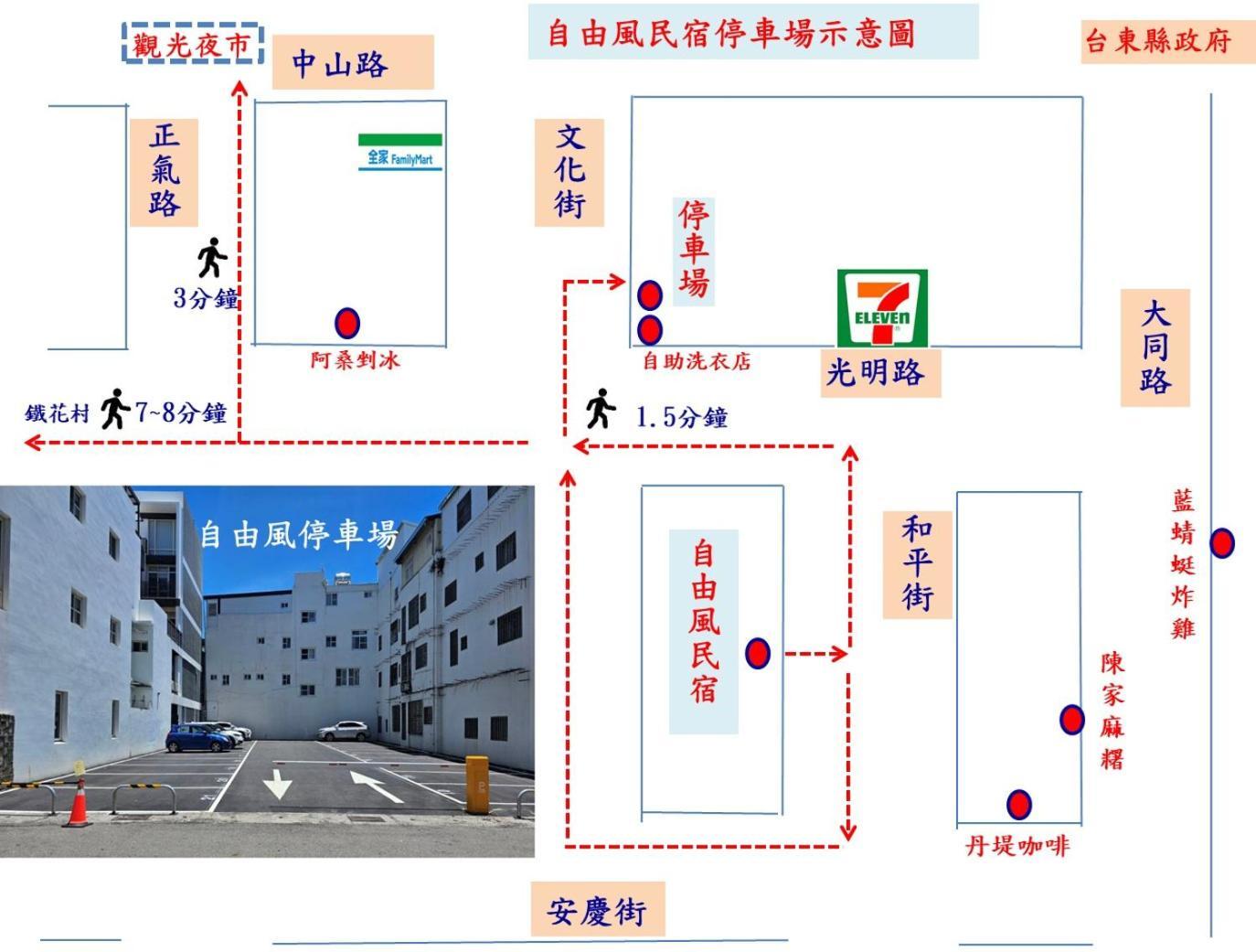 自由风民宿 T'ai-tung 外观 照片